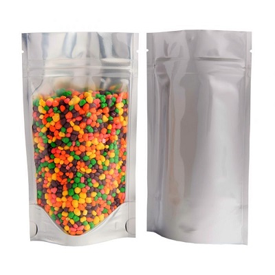 Foil shop zipper pouches