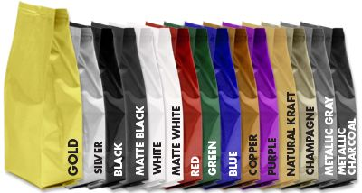 Foil gusseted bags deals